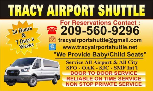 Tracy Airport Shuttle