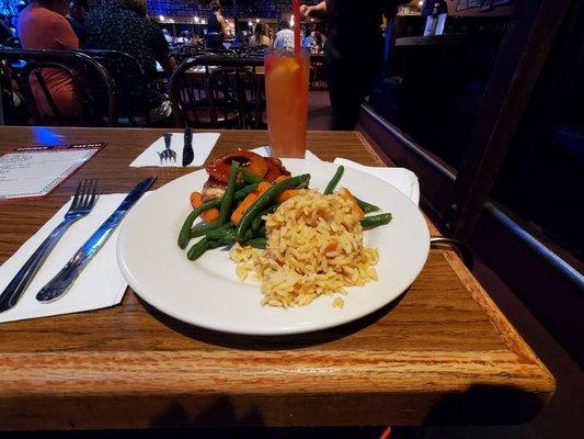 Teriyaki Chicken, Rice & Mixed Vegetables