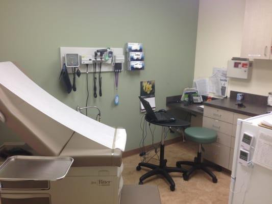 Fully Equipped Exam Rooms