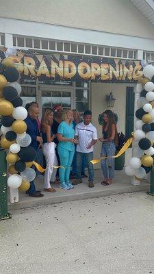 Grand Opening Ribbon Cutting Ceremony with Palm Bay Mayor Medina