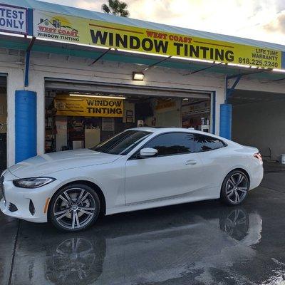 Ceramic window Tint
BMW 430i