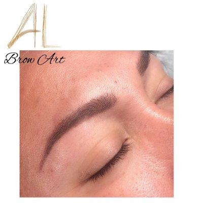 Healed ombré brows