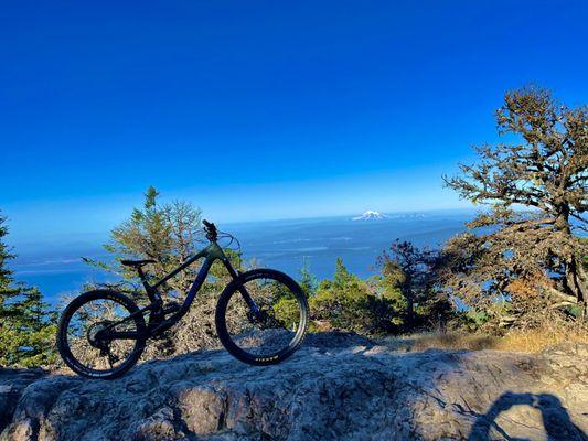 Bike at conservation mountain.