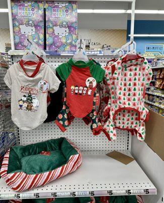 Cute holiday dog outfits, but very thin. I was afraid they would rip.