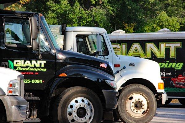 We deliver a lot of landscape materials around Manchester, NH!