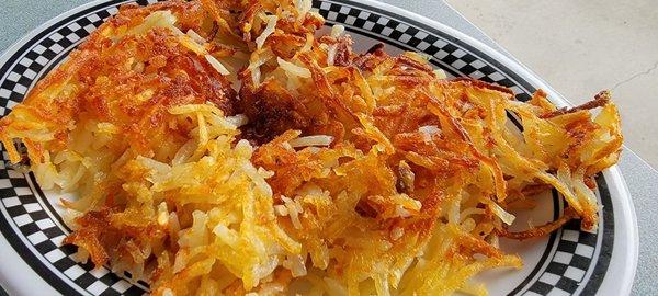 Crispy hashbrowns