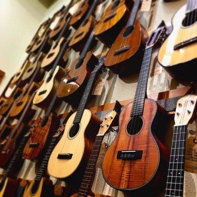 Wall 'O Ukuleles