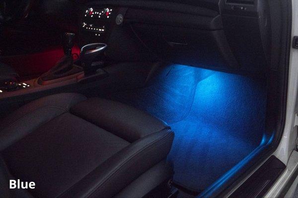 LED Ambient Footwell kit for BMWs
You can make the LED color match your style.