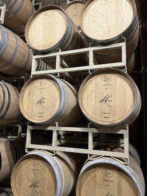 Aging barrels