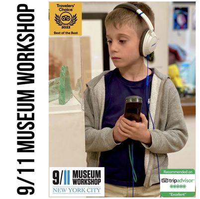 Kid friendly 9/11 Museum Workshop New York City. BOSE Audio Stories.