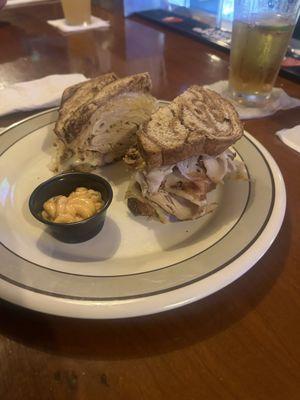 Turkey Reuben top notch