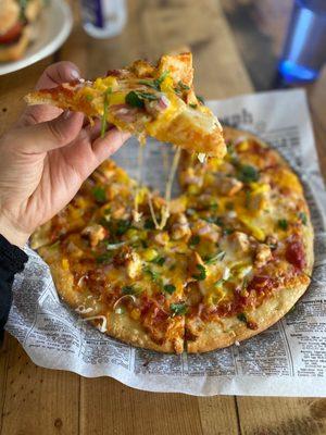 Bbq chicken pizza