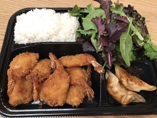 Fried Shrimp Rice Bowl - Yummy!