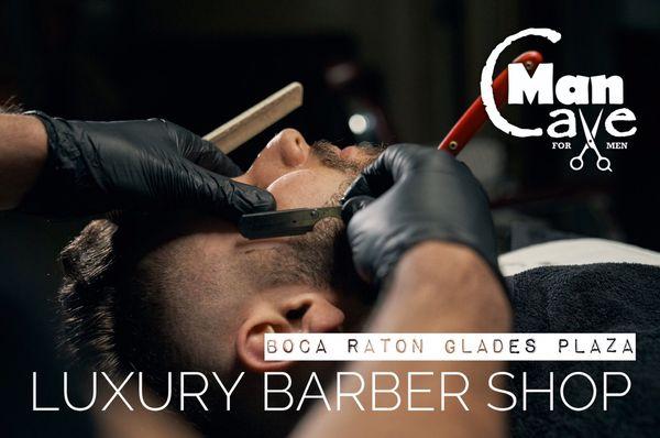 Get your Haircut in the " Original " ManCave for Men at Boca Glades Plaza
Call us (561) 392-3373