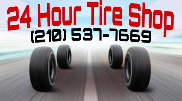 Our, 24 Hour Tire Shop provides Mobile Tire Repair, Commercial Truck Tire Repair, Tire Services for any size Vehicle