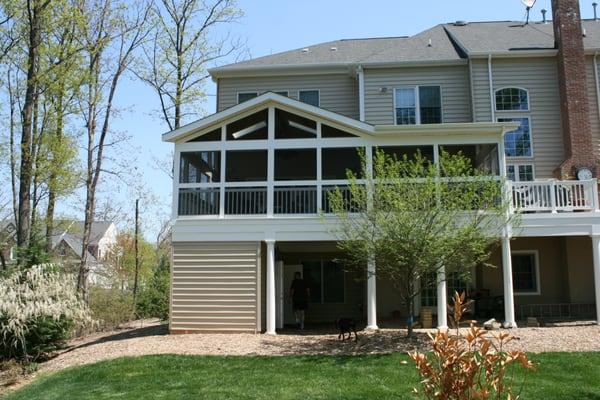 Fairfax Home Addition and Screen Porch