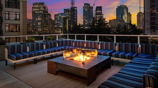 Rooftop Firepit