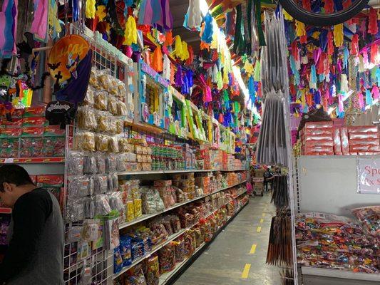 Aisles of candy