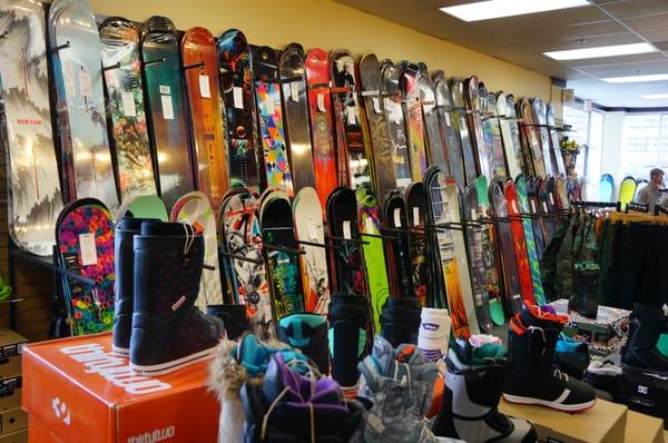 We have all your snowboard needs!