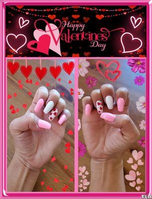 New year, new nails! Thank you Venus Nail Spa! Happy Valentine's Day everyone!