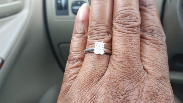 Just got my ring professionally cleaned :)