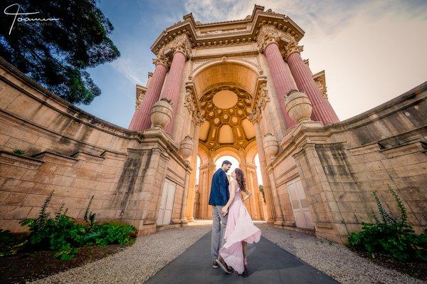 Engagement at Palace of Fine Arts