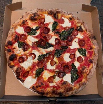 Pepperoni margherita