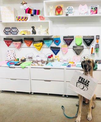 Dog friendly and full of super cute doggy accessories!