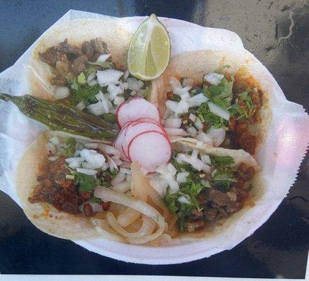 Tacos de asada