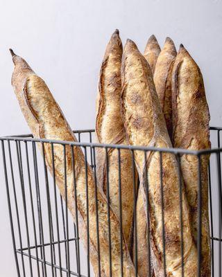 Stevedore Baguettes In Basket