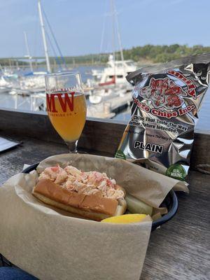 Lobster roll. Delightful!