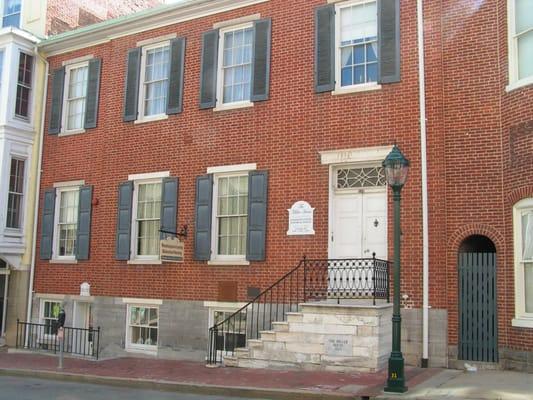 The Miller House, located in downtown Hagerstown.