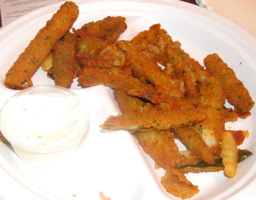 Deep fried Zucchini