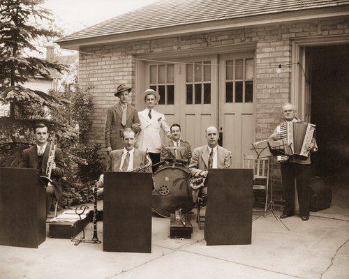 Photo of the Month 1930's Garage Band, Minnesota