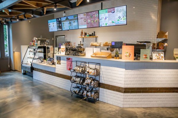 Counter at Copper Branch Vegan & Vegetarian Restaurant