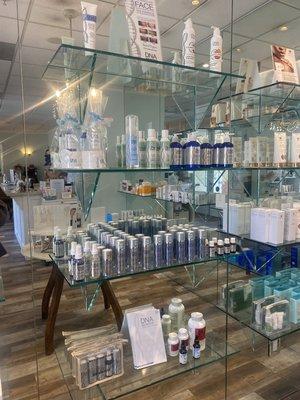 Dna skin care is a client and staff favorite!