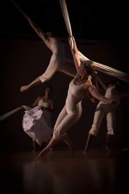 UpSwing Aerial Dance Company performance of SOLSTICE! show Dec19-21, 2015.