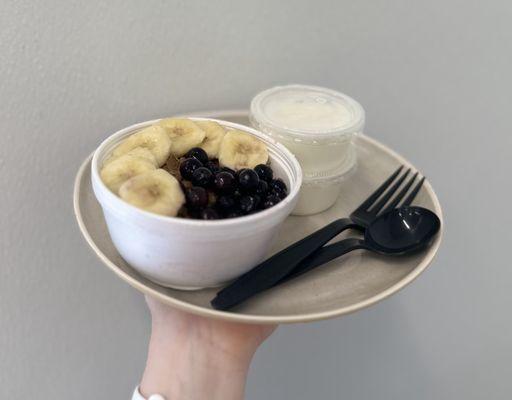 House made Baked Oatmeal.