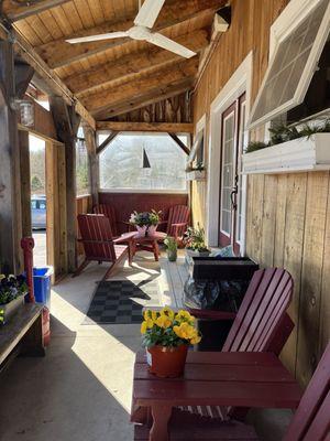 Red Barn At Angel's Cafe