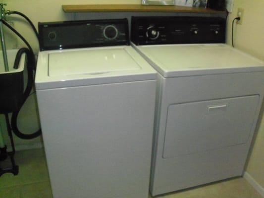 great refurbished washer/dryer set for $250