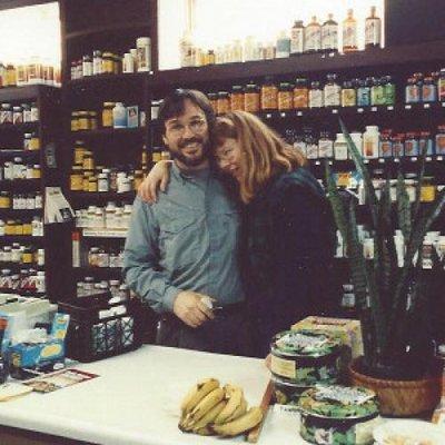 Scott and Patty back in the day on Business Loop!