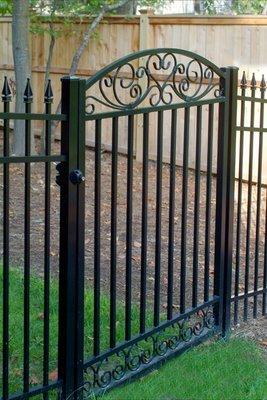 Custom decorative gate