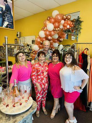 Vegas Chamber Ribbon Cutting Celebrating Susanna's Alterations & Cleaners 21 years in business.