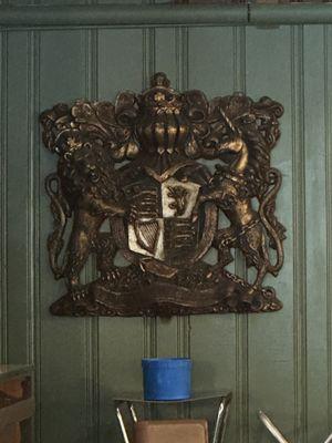 Coat of arms on the wall