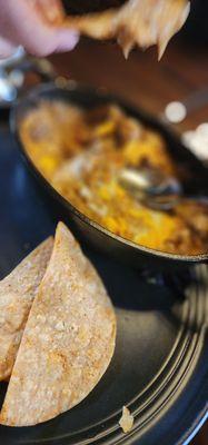 Birria dip & house chips