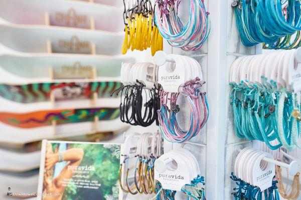 Pura Vida bracelets -- the hottest accessory we carry in both shops!