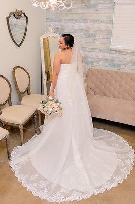 Photography by Carly Barton Photography Wedding Dress by Stella York 6563