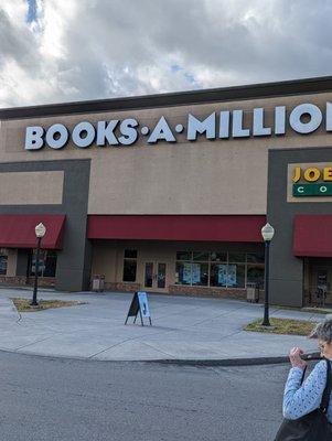 Mom and I love to pick up books here.