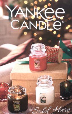 Now carrying Yankee Candle