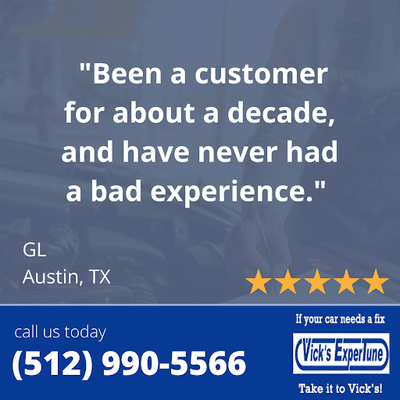 We're very grateful for your loyal customers in Austin!